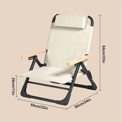 Portable High Back Camping Folding Chair