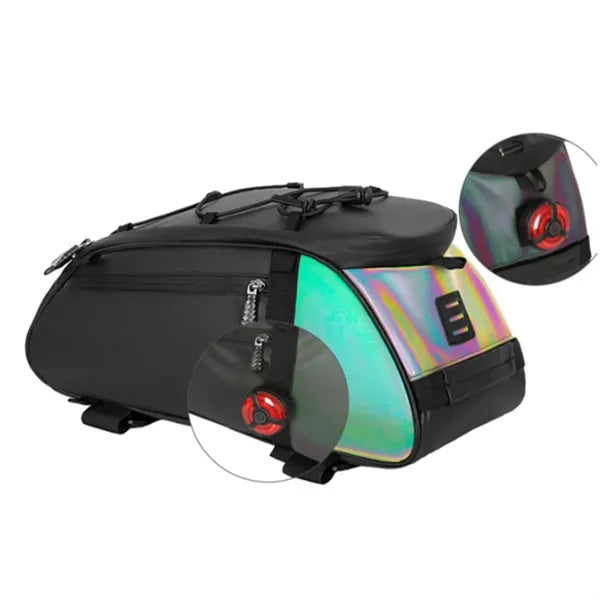 Waterproof MTB Rear Rack Panniers for Bicycle Touring