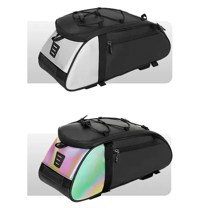 Waterproof MTB Rear Rack Panniers for Bicycle Touring
