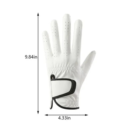 Premium breathable soft feel men left hand sports golf glove