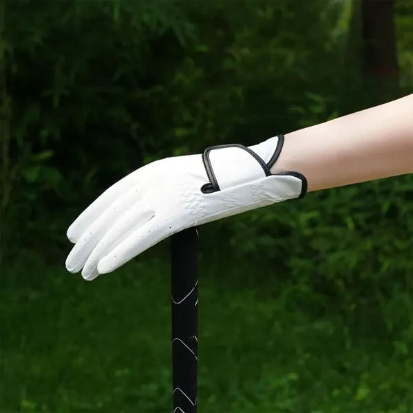 Premium breathable soft feel men left hand sports golf glove