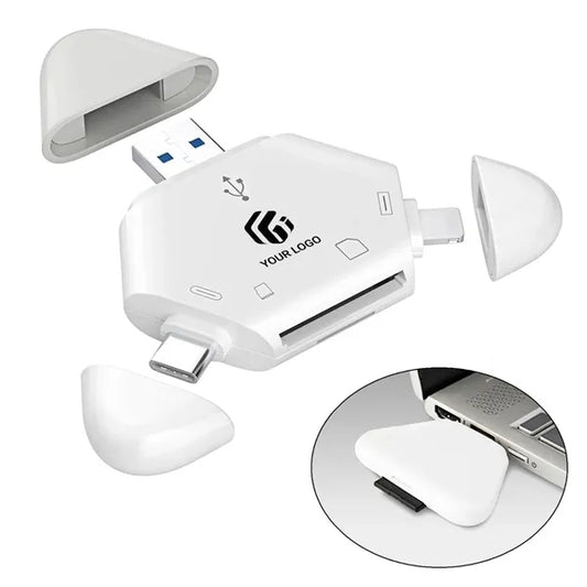 Portable phone tablet SD TF card Type-C/USB reader adapter