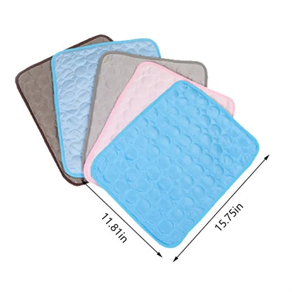 Portable kennel sofa car cooling mat pad for dogs and cats