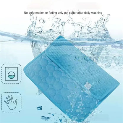 Portable kennel sofa car cooling mat pad for dogs and cats