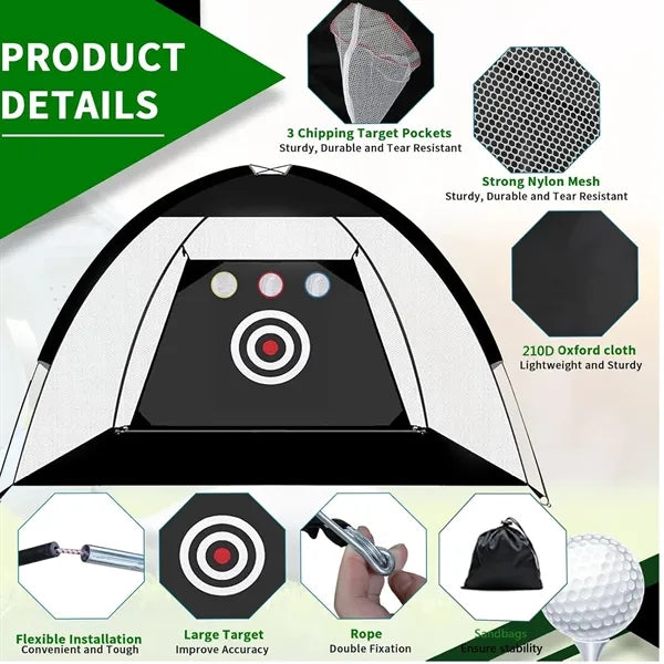 Backyard Driving Chipping Training Swing Indoor Outdoor Golf