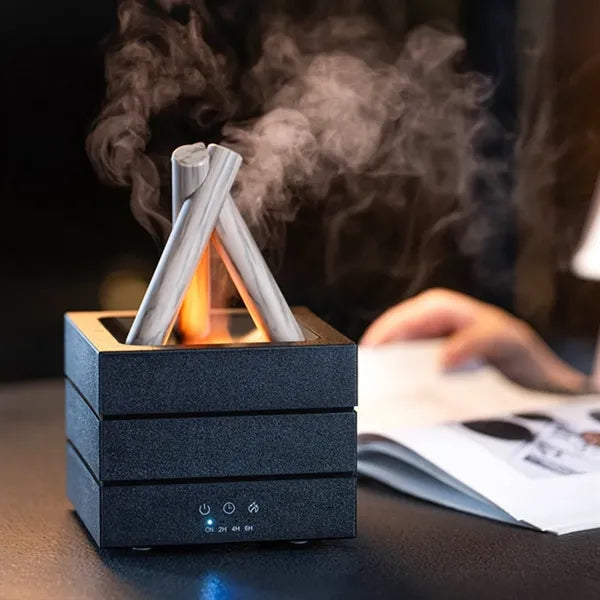 Home room office fireplace bonfire aroma diffuser humidifier