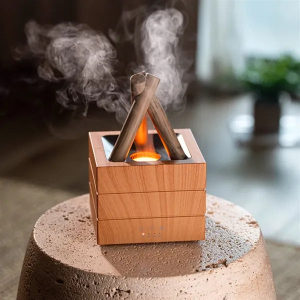 Home room office fireplace bonfire aroma diffuser humidifier