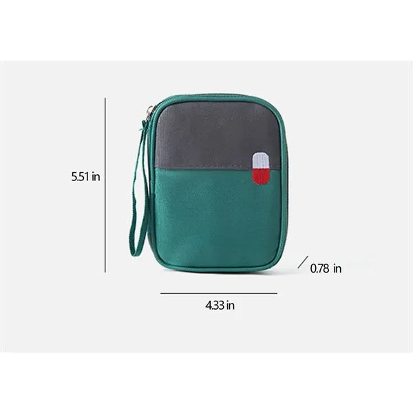 Portable Medical First Aid Kit for Travel and Home Emergency