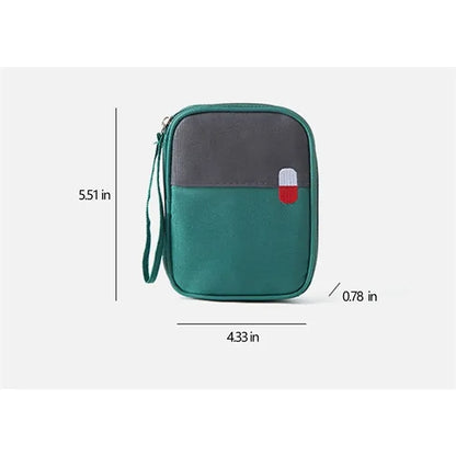 Portable Medical First Aid Kit for Travel and Home Emergency
