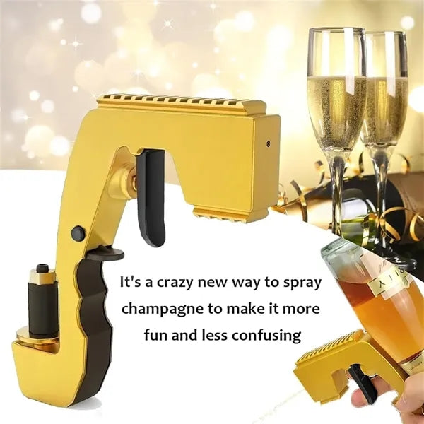 Adjustable home bar party beer wine dispenser champagne gun