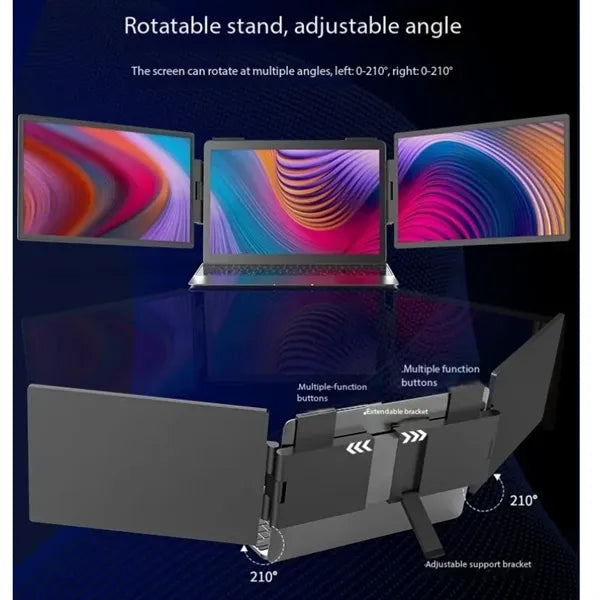 14" Portable Dual Monitor for Laptop