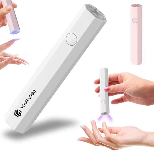 Beautiful gift handheld mini finger gel light nail lamp