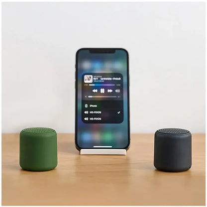 Cylindrical Mini Portable Desktop Wireless Bluetooth Speaker