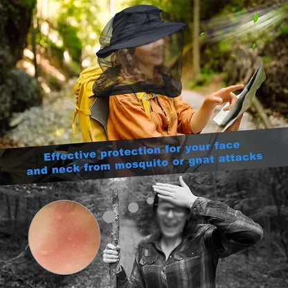Hiking gear camping fishing compatible head mosquito net