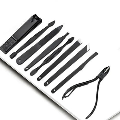 18 Pieces Stainless Steel Nail Clipper Set