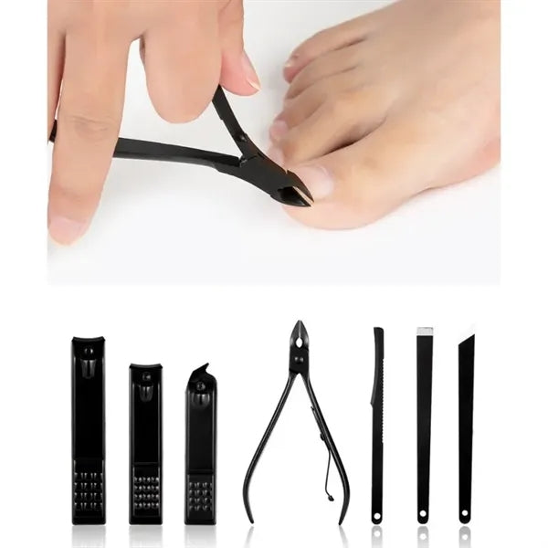 18 Pieces Stainless Steel Nail Clipper Set