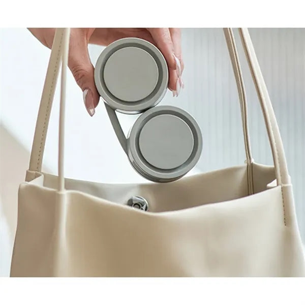 Rechargeable Neck-Hanging Fan With Aroma Diffuser Function