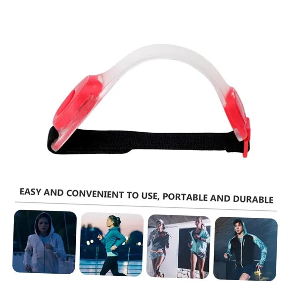 Durable LED Safety Armband for Night Running and Cycling