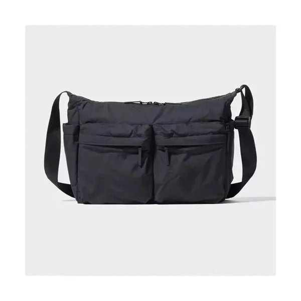 Large Capacity Crossbody Nylon Bag with Multiple Pockets