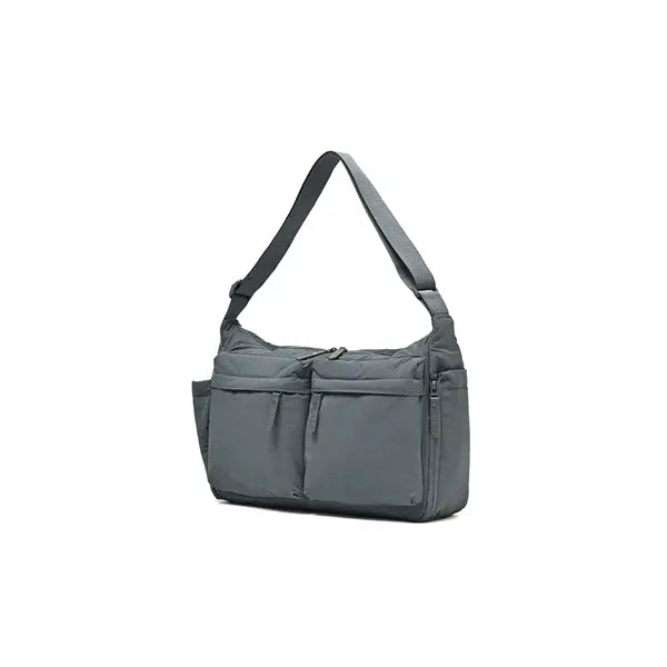 Large Capacity Crossbody Nylon Bag with Multiple Pockets