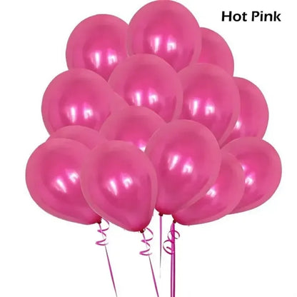 Colorful Party Metallic Balloons