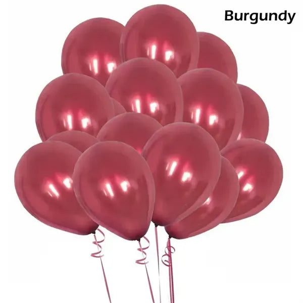 Colorful Party Metallic Balloons