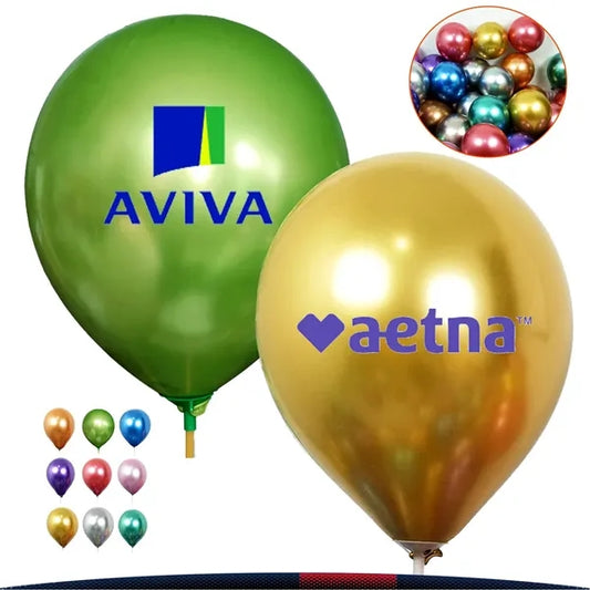 Colorful Party Metallic Balloons