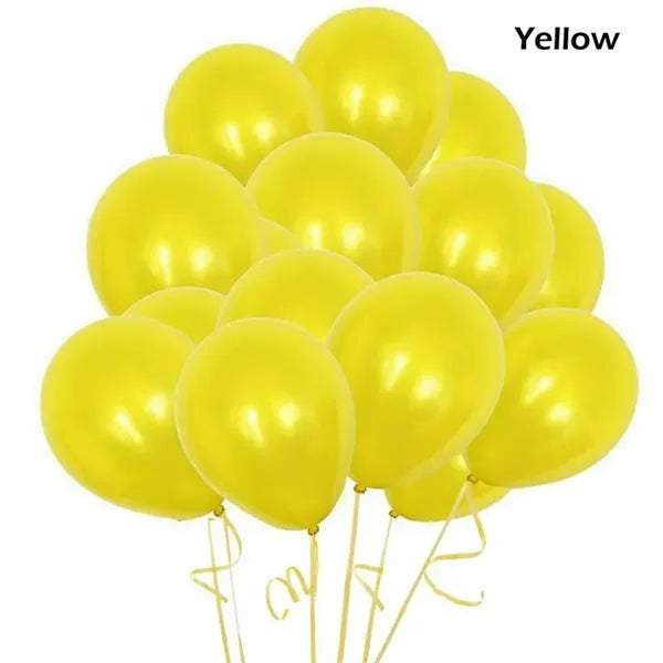 Colorful Party Metallic Balloons
