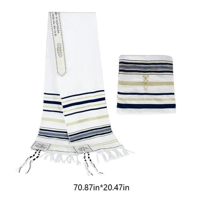 Unisex soft Christian blessing messianic tallit prayer shawl
