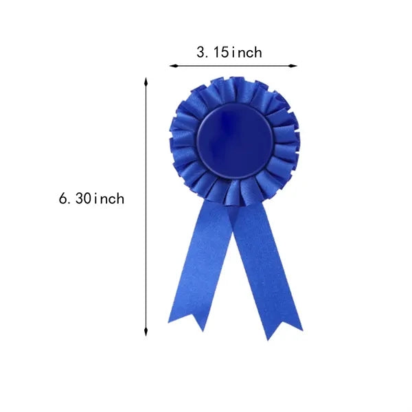 Customizable motivational prize honorable ribbon award badge