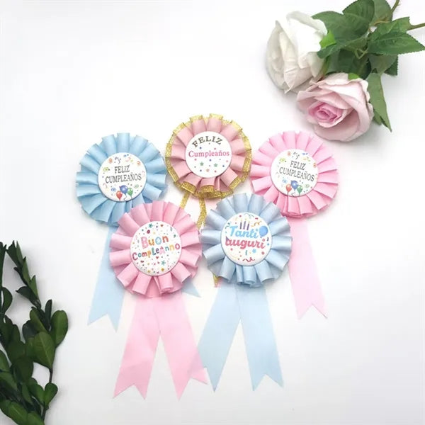 Customizable motivational prize honorable ribbon award badge