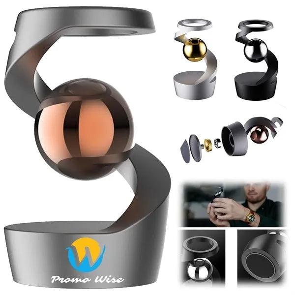 Metal Levitating Spinning Top Desk Toy for Stress Relief