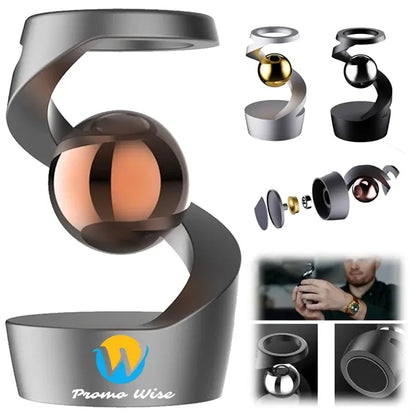 Metal Levitating Spinning Top Desk Toy for Stress Relief