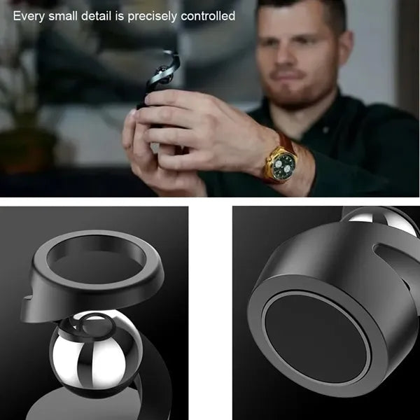 Metal Levitating Spinning Top Desk Toy for Stress Relief
