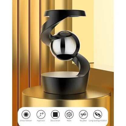 Metal Levitating Spinning Top Desk Toy for Stress Relief