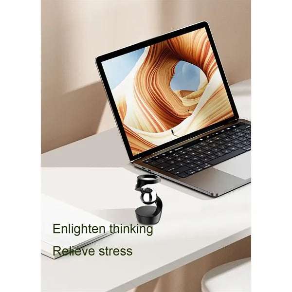 Metal Levitating Spinning Top Desk Toy for Stress Relief