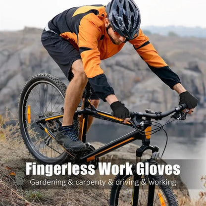 Tactical Fingerless Outdoor Anti Slip Gloves