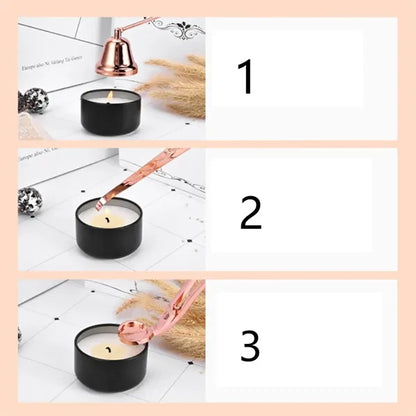 4 in 1 Gift Home Decor Snuffer Cutter Candle Accessory Set