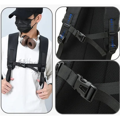 Roll Top Large Capacity Backpack For College, Outdoor