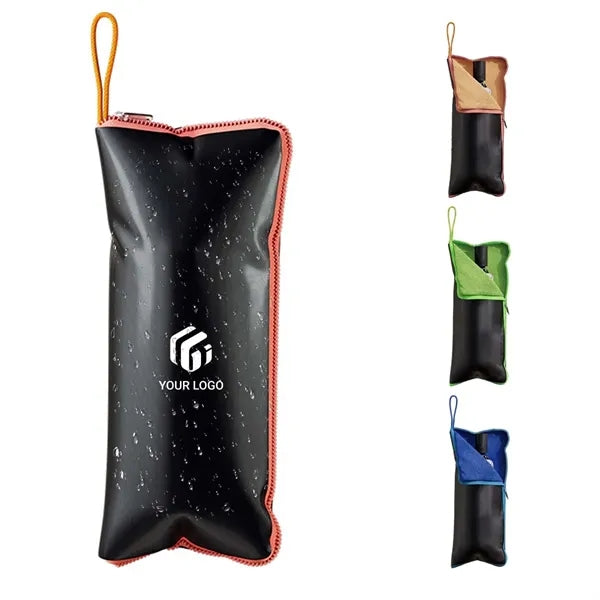 Travel portable waterproof absorbent umbrella carry bag