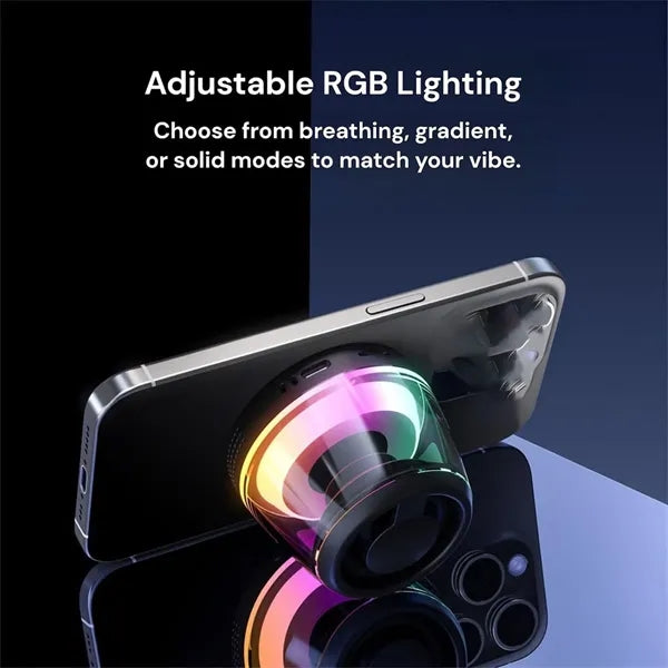 Wireless Mini Bluetooth Speaker with Magnetic Base Plate