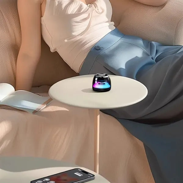Wireless Mini Bluetooth Speaker with Magnetic Base Plate