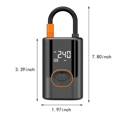 Vehicles car portable tire inflator smart digital air pump