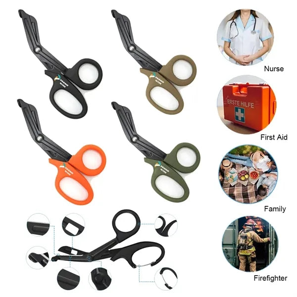 Outdoor Military Rescue Stainless Steel Bandage Scissors