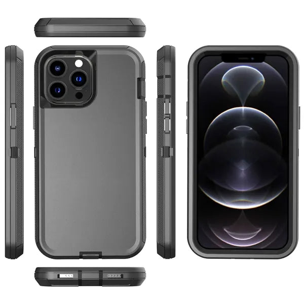 iPhone 15 Series Rugged Case with Belt Clip