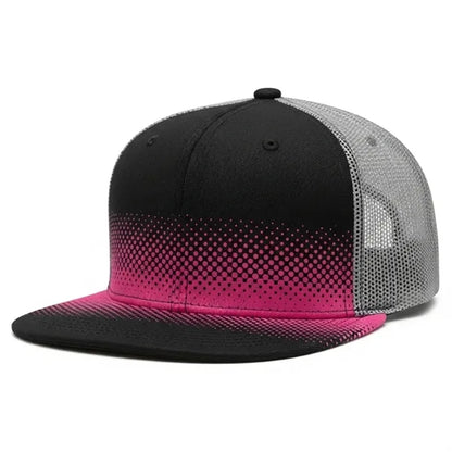 Richardson Laser Cut Trucker Hat Snapback 100% polyester
