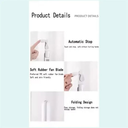 3 In 1 Foldable Personal Fan with Power Bank