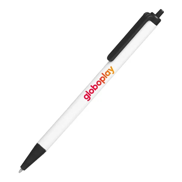 Click Action Plastic Ballpoint Pens