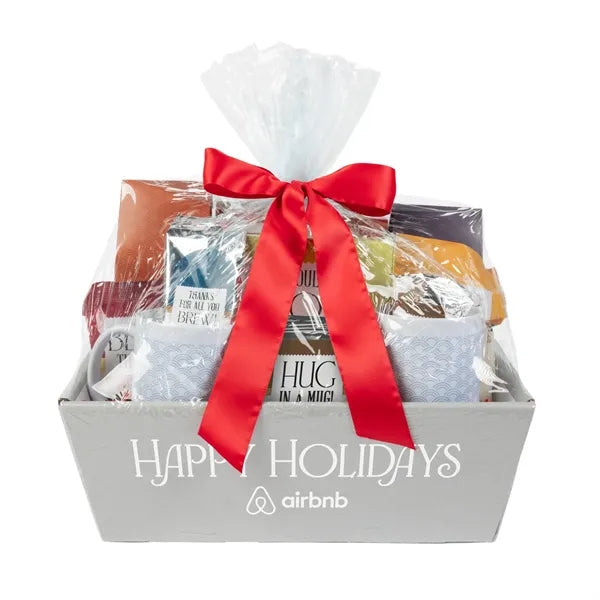 Sip and Savor Gourmet Tray with Mugs - Small