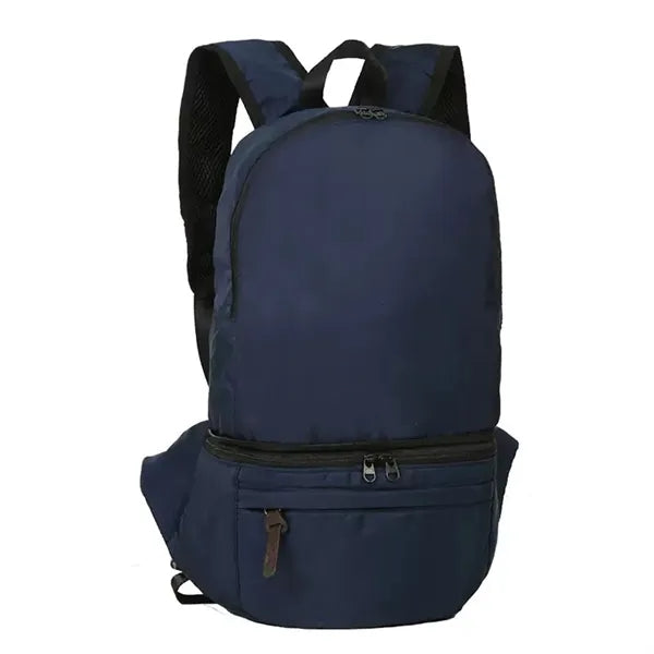 Lightweight Custom Backpack With Zipper Pocket Travel Bag